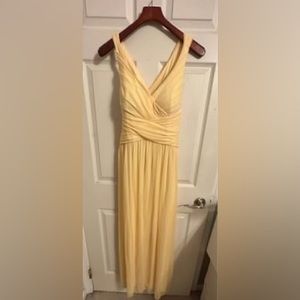 David’s Bridal Gown in CANARY size 12
